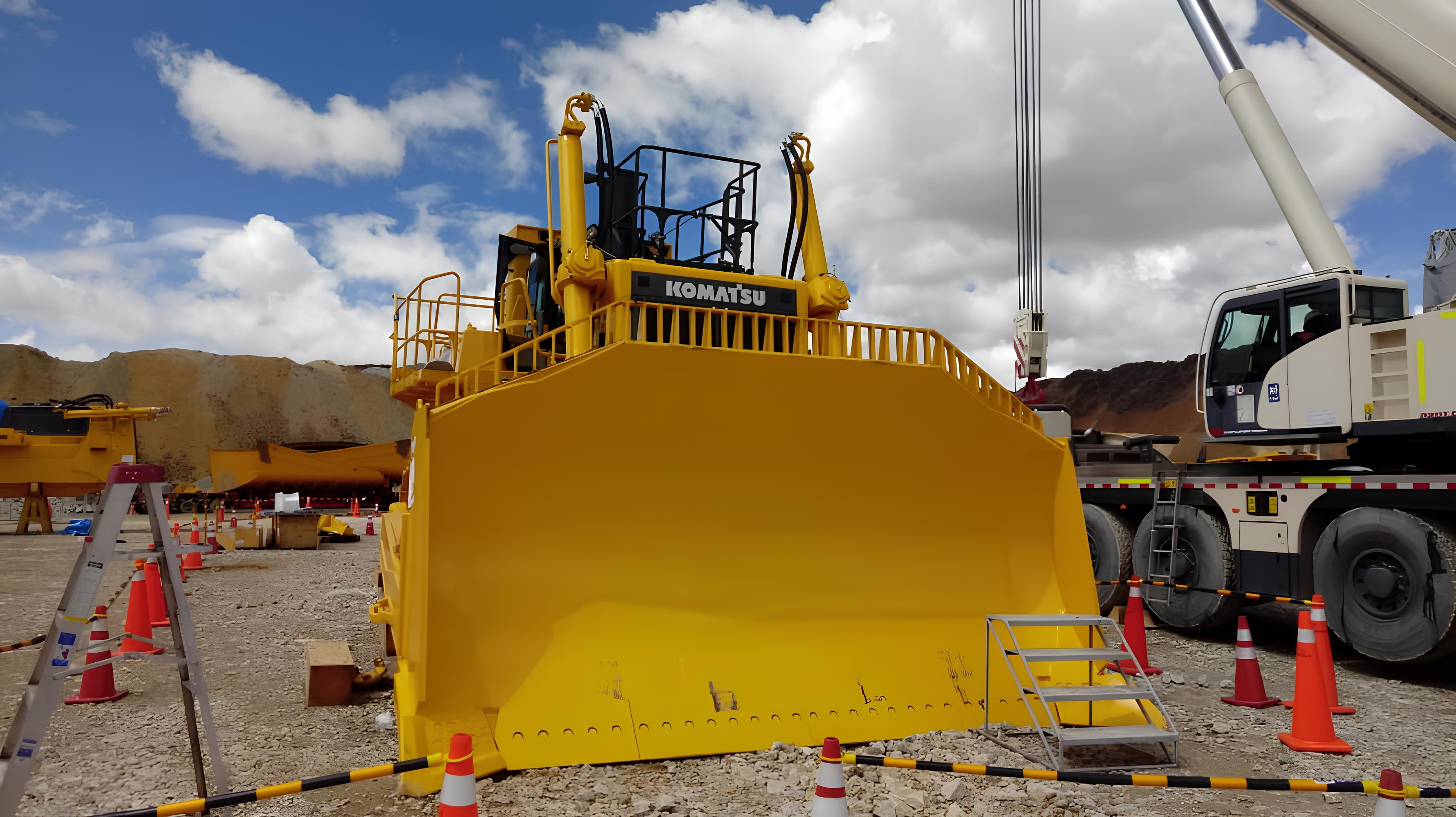 On-site mine maintenance